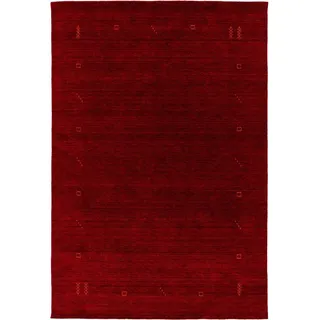 benuta nest Wollteppich Rot, Textil, Orientalisch, Rechteckig, 80x150 cm Gots, pflegeleicht, Teppiche , Böden, Teppiche, Naturteppiche