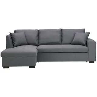 XORA Ecksofa Grau - 238x158 cm