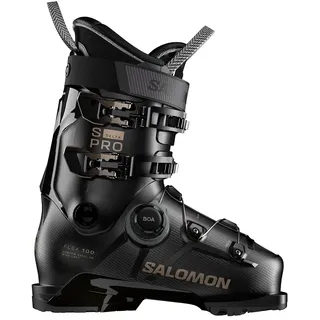 Salomon S/pro Delta Boa 100 Gw Alpin-skischuhe - Black / Black / Titanium Met Pd - 28.0-28.5