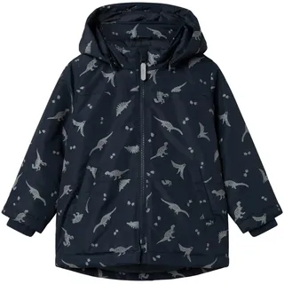 Name It Jungen Nmmmax Pa Jacket Ref AOP Noos, Dark Sapphire, Numeric_110