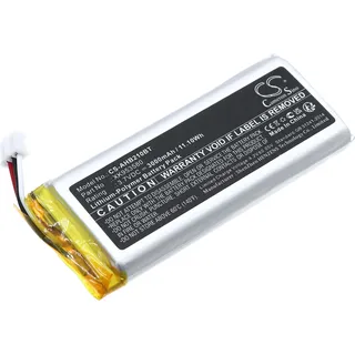 TECHTEK Akku Kompatibel mit [Ajax] AJ-HUB2-4G-W/B, AJ-HUB2PLUS-W/B, Hub 2 4G Backup Battery, Hub 2 Plus Backup Battery, Hubs with 4G connectivity Ers