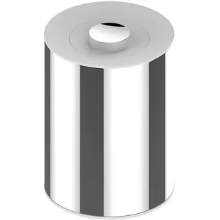 Keuco Abfalleimer 5 l Chrom-finish/weiß