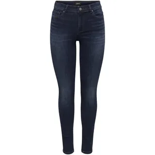 Only ONLWAUW Mid Skinny Fit Dunkelblau 36/32