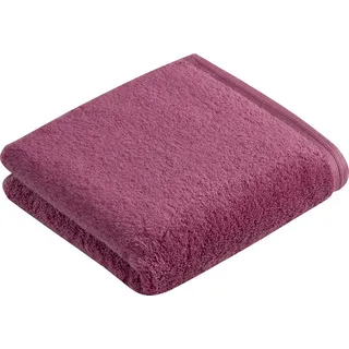 VOSSEN Vegan Life Handtuch 50 x 100 cm blackberry