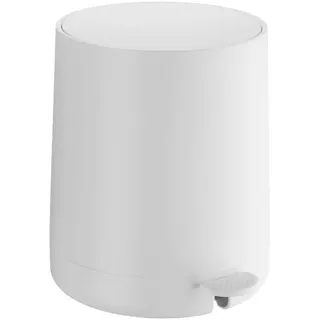 Kosmetikeimer , Weiß , Kunststoff , 4 l , 21.5x25.5x21.5 cm , Badaccessoires, Abfalleimer