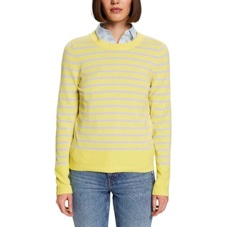 ESPRIT Damen 994ee1i308 Pullover, 771/Pastel Yellow, Medium