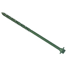 Hexagonal/TORX® Compatible Timber T30 Screws Green 7x100mm Tub 50