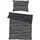 MOTION Gestreift Grau 155 x 220 cm + 2 x 80 x 80 cm