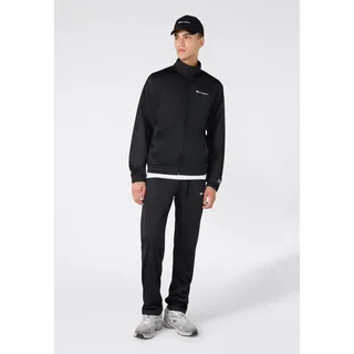 Trainingsanzug CHAMPION "Tracksuit Small Logo", Herren, Gr. XXXL (66/68), nbk, nbk, Obermaterial: 100% Polyester, Sportanzüge Trainingsanzug, zweiteiliges Set, mit Reißverschlusstaschen