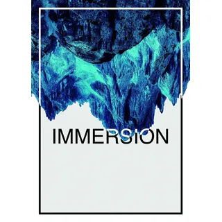 KOMAR Wandbild Immersion Blue 50 x 70 cm