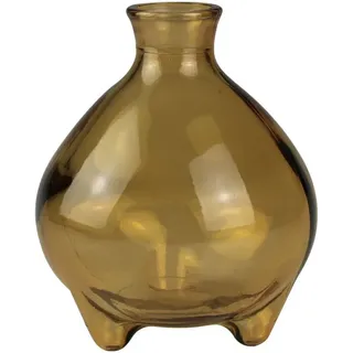 AM Design "Helle und freundliche Vase aus gelbem Glas", verleiht Ihrem Raum frische Farbe,