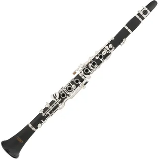 Classic Cantabile CLK-20 Kunststoff Klarinette (deutsche Giffweise, 20 Klappen, 6 Ringe, Ebonit Korpus, inkl. Koffer und Putztuch)