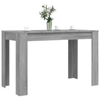 vidaXL Esstisch Grau Sonoma 120x60x76 cm Holzwerkstoff