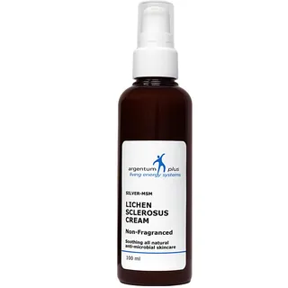 argentum plus - Silber-MSM Lichen Sclerosus Creme nicht parfümiert 100 ml | Für die zu Lichen Sclerosus neigende Haut