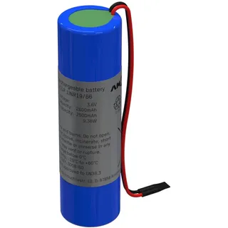 Ansmann Spezial-Akku 18650 Kabel Li-Ion 3.6 V 2600 mAh 1 St.