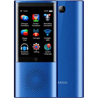 Intelligenter Übersetzer für Geschäftssprachen Boeleo Blau - Blau