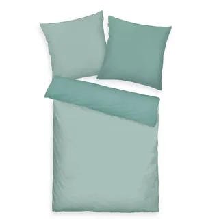 TOM TAILOR HOME Wendebettwäsche »MIG, Baumwoll-Renforcé« 2 Stk. tlg., blau