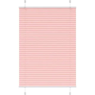 Plissee Rosa 100x100 cm Stoffbreite 99,4 cm Polyester - Rosa