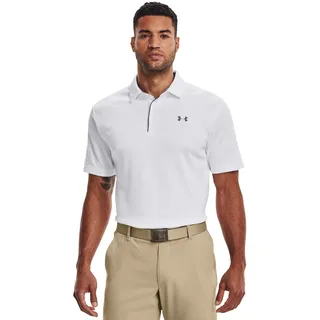 Under Armour Tech Poloshirt Herren 100 white/graphite/graphite XXL