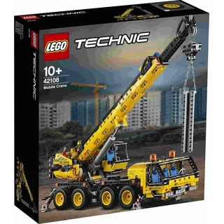 LEGO 42108 Technic Control+ Kran-LKW, Spielzeug Set aus Kran und LKW, Geschenk für Mädchen und Jungen ab 10 Jahre, Baufahrzeug für Kinder - Bunt