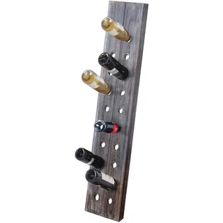 MCW Weinregal 22 x 120 x 5 cm Braun