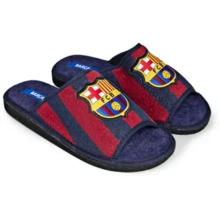 Marpen Fc Barcelona Opened Hausschuhe - Blau / Grana - EU 37