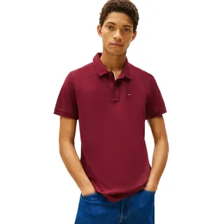 Tommy Hilfiger Tommy Jeans Poloshirt in Bordeaux - 4XL