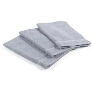 Caleffi - 2-teiliges Handtuchset 100% Baumwolle Frottee – 1 Handtuch 50x100 cm + 1 Gästetuch 40x60 cm, Weich & Saugfähig