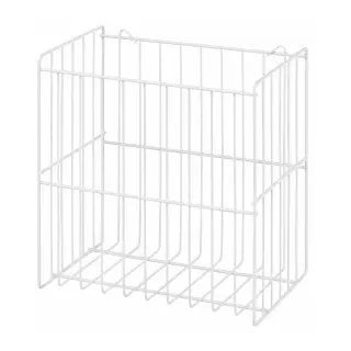 Satino Abfallkorb Draht small, 17 Liter, Schlanker Drahtkorb für kleine bis mittelgroße Waschräume, Maße (B x H x T): 30 x 30 x 19 cm