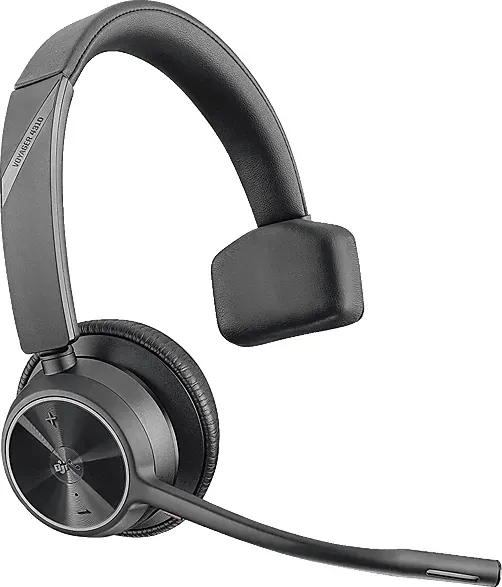 Bild von Voyager 4310 On Ear Headset Bluetooth®, kabelgebunden Mono Schwarz Headset, Mono