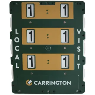 Carrington Tennisplatz-anzeigetafel Französisch - Black / Brown - 60 x 46 cm