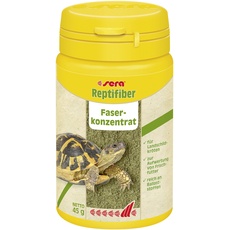 sera Reptifiber 100 ml (45 g) - Das leckere Faserkonzentrat für das Extra an Ballaststoffen, Landschildkröten Futter