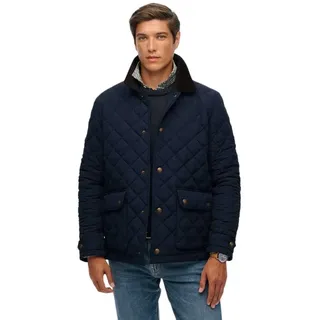 Superdry für Herren. M5012270A Gesteppte Estate Coach Jacke navy (L), Lässig, Recyceltes Polyester, Nachhaltig, Marine