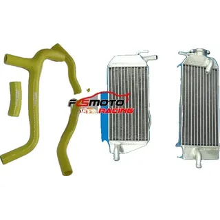 Aluminium-Radiator, langlebige Silikonschläuche, mehrere Farboptionen, Gelb