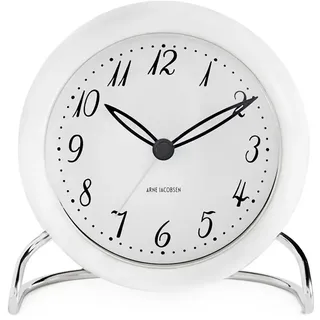 Arne Jacobsen Clocks Lk Table Clock-11 Cm Wanduhr - White - One Size
