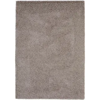 benuta Hochflorteppich Swirls Grau 120x170 cm , Textil , Beton Optik , Rechteckig , 120x170 cm , wasserabweisend , Teppiche und Böden, Teppiche, Hochflorteppiche & Shaggys