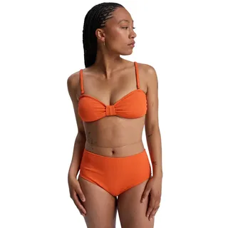Bikini-Hose QUIKSILVER "Nadora", Damen, Gr. S, US-Größen, orange (tigerlily), Obermaterial:[Hauptmaterial] 89% Microfaser, 11% Elasthan;, Badehosen Bikini-Hose