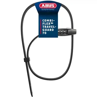 ABUS Combiflex Travelguard 70 Schwarz Kabelschloss