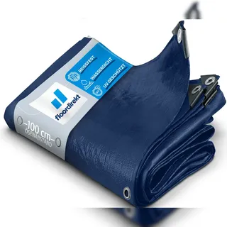 Floordirekt Abdeckplane 10 x 15 m Blau