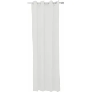 TODAY Vorhang, transparent, Spitze, fertig – 140 x 240 cm – Kreide – Weiß