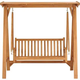 vidaXL Hollywoodschaukel Braun 3-Sitzer
