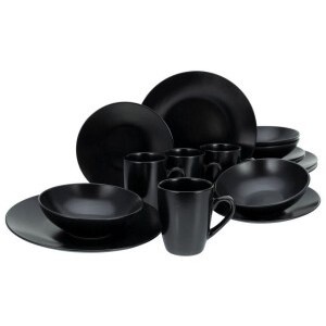 CreaTable Black Keramik Kombiservice (16-tlg. für 4 Personen) um 44,87 € statt 54,90 €