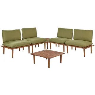 Gartenlounge Frascati 5-tlg. grün