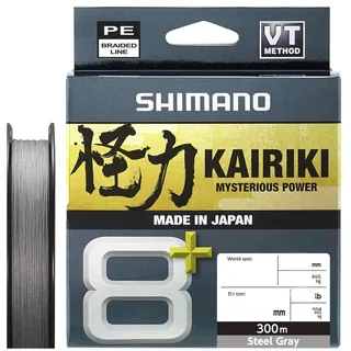 Shimano Fishing Shimano Kairiki 8+ (Steel Gray) 300m