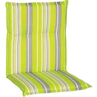 Auflage für Niedriglehner beo® 101 x 50 x 60 mm gestreift beige grau grün weiß