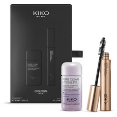 KIKO Milano Essential Eye Set | Make-Up-Set: 1 Remodellierende Mascara Und 1 Zwei-Phasen-Make-Up-Entferner Im Miniformat