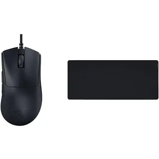 Razer DeathAdder V3 - Ergonomische Esports Maus & Gigantus V2 XXL - Weiches Gaming-Mauspad für schnelle Spielstile und optimale Kontrolle