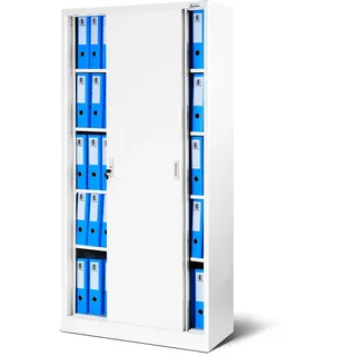 Jan Nowak Kuba Aktenschrank 185 x 90 x 40 cm Weiß