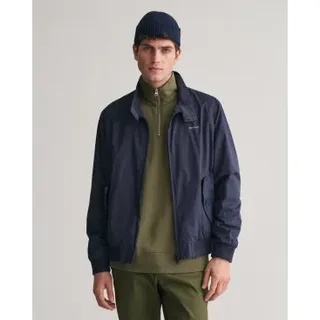 Gant für Herren. 7006381 Leichte Harrington Jacke navy (L), Lässig, Polyester, Langarm, Marine