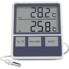 Bild Kabelgebundenes Thermometer Weiß
